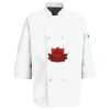 Eight Pearl Button Chef Coat with Thermometer Pocket Thumbnail