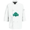 Eight Pearl Button Chef Coat with Thermometer Pocket Thumbnail