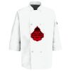 Eight Pearl Button Chef Coat with Thermometer Pocket Thumbnail