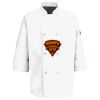Eight Pearl Button Chef Coat with Thermometer Pocket Thumbnail