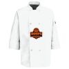 Eight Pearl Button Chef Coat with Thermometer Pocket Thumbnail