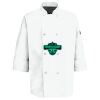 Eight Pearl Button Chef Coat with Thermometer Pocket Thumbnail