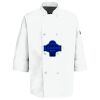 Eight Pearl Button Chef Coat with Thermometer Pocket Thumbnail