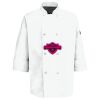 Eight Pearl Button Chef Coat with Thermometer Pocket Thumbnail