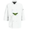 Eight Pearl Button Chef Coat with Thermometer Pocket Thumbnail