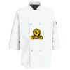 Eight Pearl Button Chef Coat with Thermometer Pocket Thumbnail