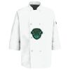 Eight Pearl Button Chef Coat with Thermometer Pocket Thumbnail