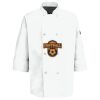 Eight Pearl Button Chef Coat with Thermometer Pocket Thumbnail