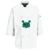 Eight Pearl Button Chef Coat with Thermometer Pocket Thumbnail