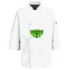 Eight Pearl Button Chef Coat with Thermometer Pocket Thumbnail