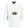 Eight Pearl Button Chef Coat with Thermometer Pocket Thumbnail