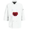 Eight Pearl Button Chef Coat with Thermometer Pocket Thumbnail