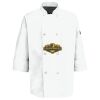 Eight Pearl Button Chef Coat with Thermometer Pocket Thumbnail