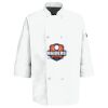 Eight Pearl Button Chef Coat with Thermometer Pocket Thumbnail