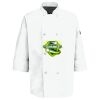 Eight Pearl Button Chef Coat with Thermometer Pocket Thumbnail