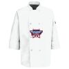 Eight Pearl Button Chef Coat with Thermometer Pocket Thumbnail