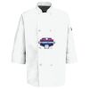 Eight Pearl Button Chef Coat with Thermometer Pocket Thumbnail