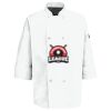 Eight Pearl Button Chef Coat with Thermometer Pocket Thumbnail