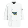 Eight Pearl Button Chef Coat with Thermometer Pocket Thumbnail
