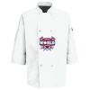 Eight Pearl Button Chef Coat with Thermometer Pocket Thumbnail