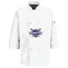 Eight Pearl Button Chef Coat with Thermometer Pocket Thumbnail