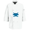Eight Pearl Button Chef Coat with Thermometer Pocket Thumbnail