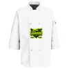 Eight Pearl Button Chef Coat with Thermometer Pocket Thumbnail