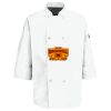 Eight Pearl Button Chef Coat with Thermometer Pocket Thumbnail