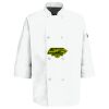 Eight Pearl Button Chef Coat with Thermometer Pocket Thumbnail