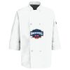 Eight Pearl Button Chef Coat with Thermometer Pocket Thumbnail