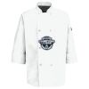 Eight Pearl Button Chef Coat with Thermometer Pocket Thumbnail