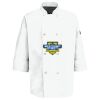 Eight Pearl Button Chef Coat with Thermometer Pocket Thumbnail
