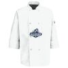 Eight Pearl Button Chef Coat with Thermometer Pocket Thumbnail