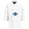 Eight Pearl Button Chef Coat with Thermometer Pocket Thumbnail