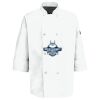 Eight Pearl Button Chef Coat with Thermometer Pocket Thumbnail