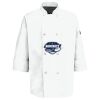 Eight Pearl Button Chef Coat with Thermometer Pocket Thumbnail