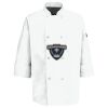 Eight Pearl Button Chef Coat with Thermometer Pocket Thumbnail