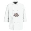 Eight Pearl Button Chef Coat with Thermometer Pocket Thumbnail