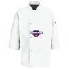 Eight Pearl Button Chef Coat with Thermometer Pocket Thumbnail