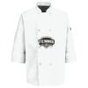 Eight Pearl Button Chef Coat with Thermometer Pocket Thumbnail