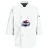 Eight Pearl Button Chef Coat with Thermometer Pocket Thumbnail