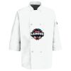 Eight Pearl Button Chef Coat with Thermometer Pocket Thumbnail