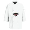 Eight Pearl Button Chef Coat with Thermometer Pocket Thumbnail