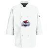 Eight Pearl Button Chef Coat with Thermometer Pocket Thumbnail