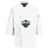 Eight Pearl Button Chef Coat with Thermometer Pocket Thumbnail
