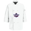 Eight Pearl Button Chef Coat with Thermometer Pocket Thumbnail