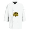 Eight Pearl Button Chef Coat with Thermometer Pocket Thumbnail