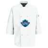 Eight Pearl Button Chef Coat with Thermometer Pocket Thumbnail