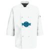 Eight Pearl Button Chef Coat with Thermometer Pocket Thumbnail