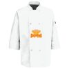 Eight Pearl Button Chef Coat with Thermometer Pocket Thumbnail